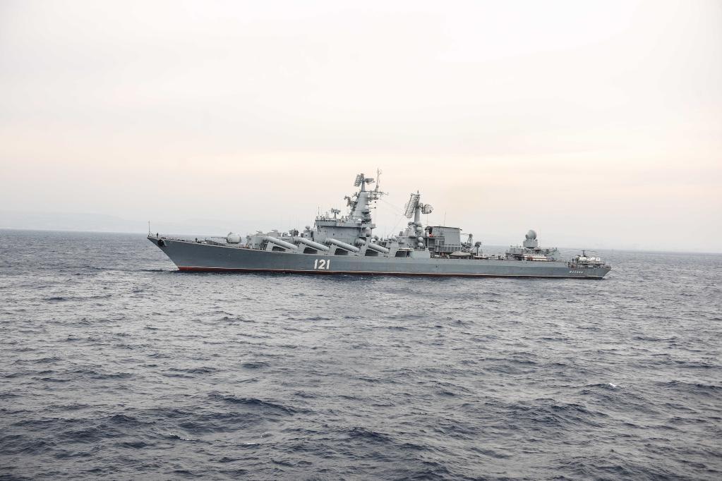 全球连线 | “莫斯科”号导弹巡洋舰沉没 乌方说“海王星”重创此舰