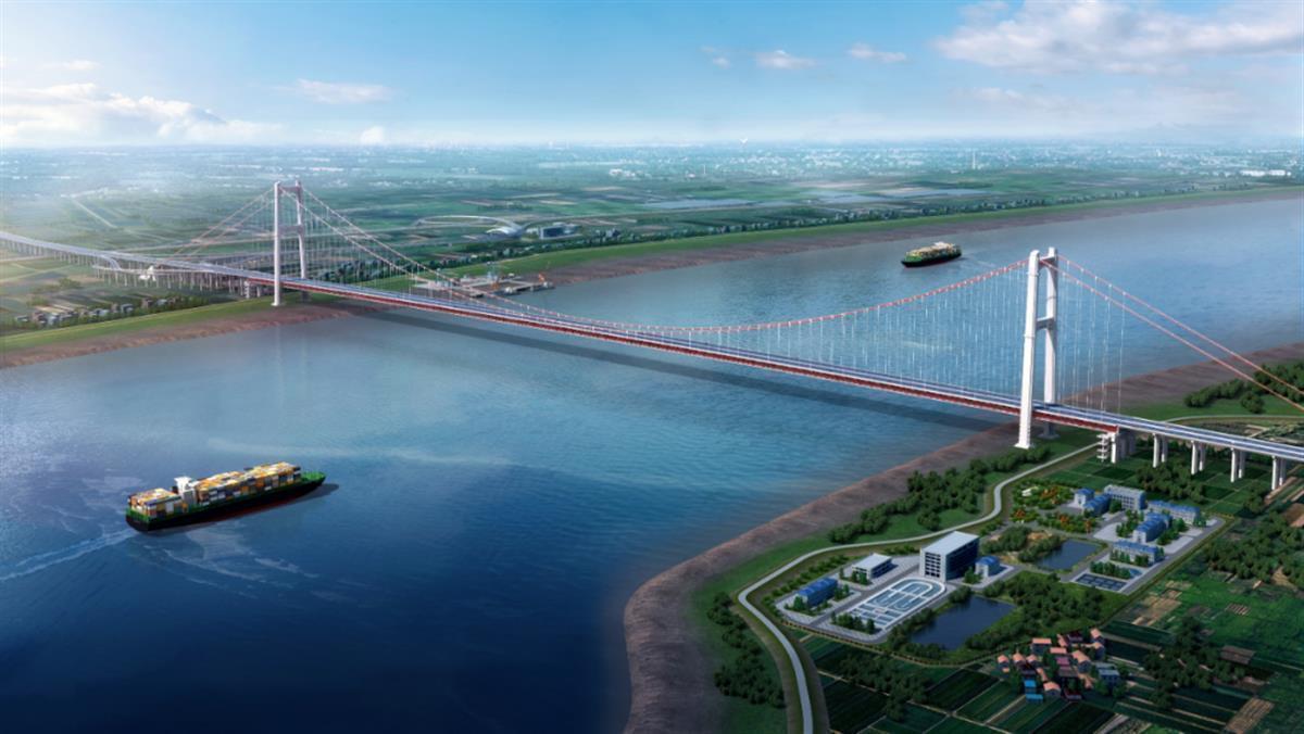 武汉双柳长江大桥建设提速