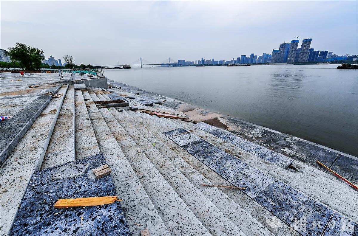 汉口江滩将迎来新的亲水平台