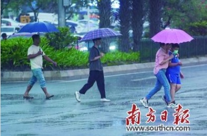 未来一周广东将与雨水相伴 冷空气5月13日“上线”