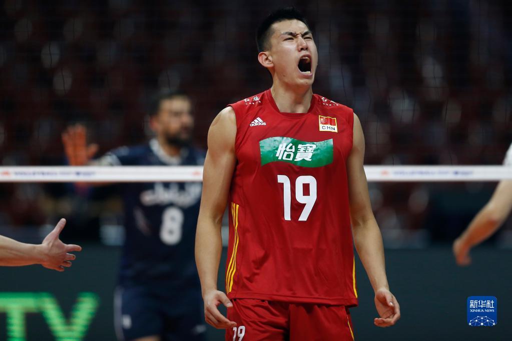 世界男排联赛：中国队不敌伊朗队