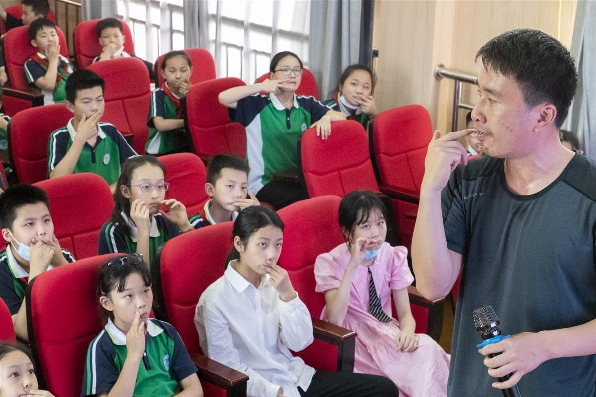 “我们的口技是体育老师教的”，武汉市黄陂区前川二小艺术课聚焦传统曲艺