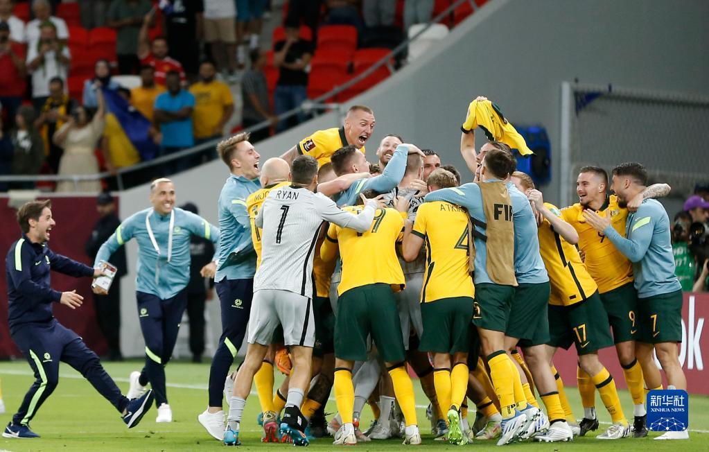 世界杯预选赛附加赛：澳大利亚胜秘鲁 晋级决赛圈