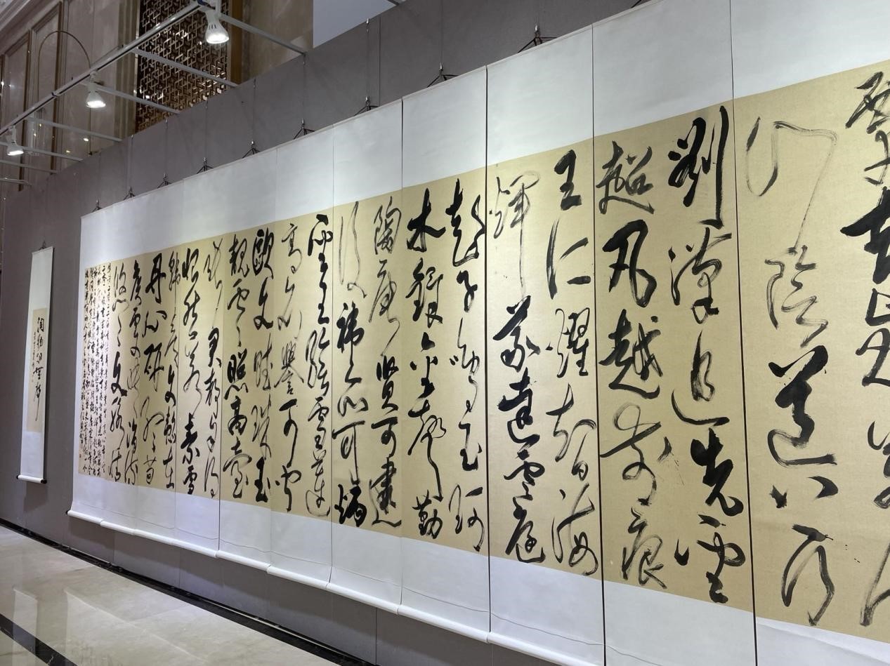 四川大学2022届书法专业毕业生作品展开幕 展览将持续至6月20日