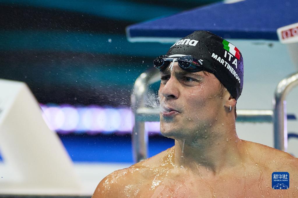 世锦赛：意大利选手获得男子100米蛙泳金牌
