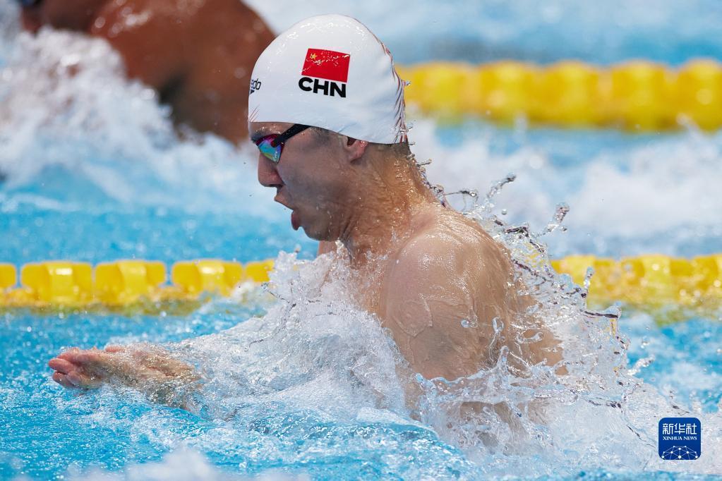 游泳——世锦赛：闫子贝晋级男子50米蛙泳决赛