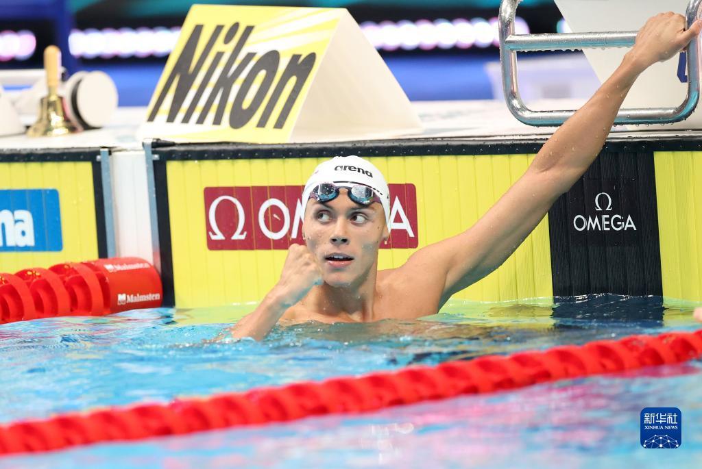 游泳——世锦赛：罗马尼亚选手获男子200米自由泳冠军