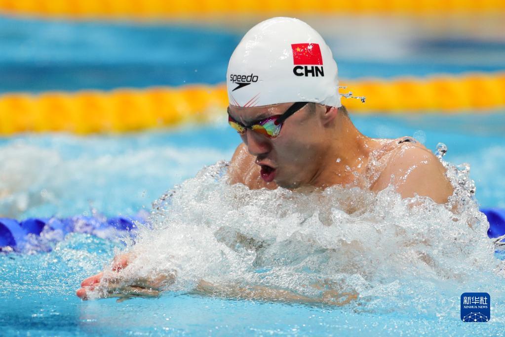 游泳——世锦赛：闫子贝获男子50米蛙泳第七名