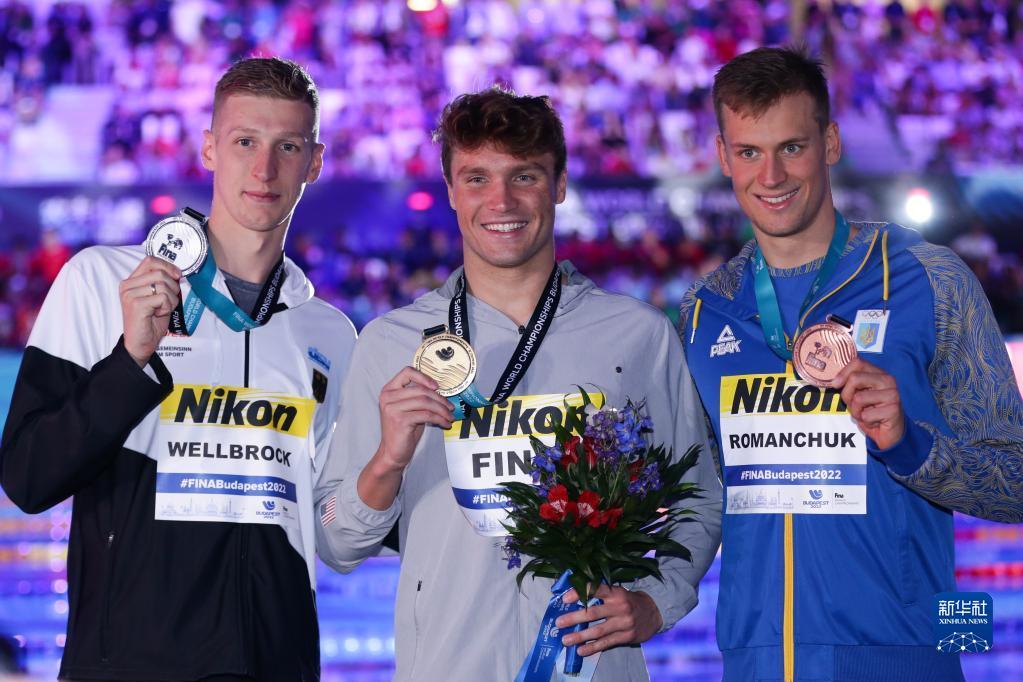 游泳——世锦赛：男子800米自由泳决赛赛况