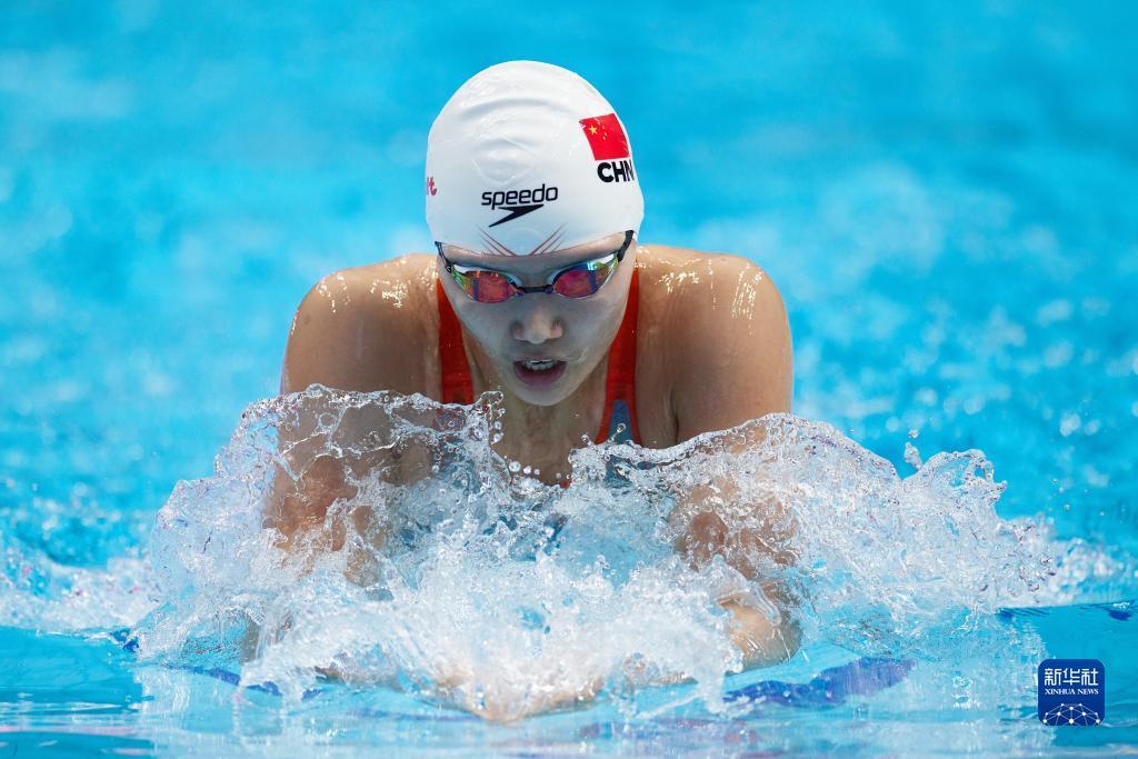 游泳世锦赛：葛楚彤获得女子400米个人混合泳第六名