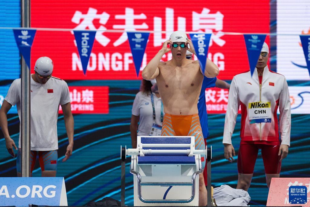 游泳世锦赛：中国队获得男子4x100米混合接力接力第八名