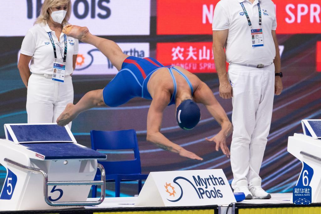 游泳世锦赛：瑞典选手获女子50米自由泳金牌