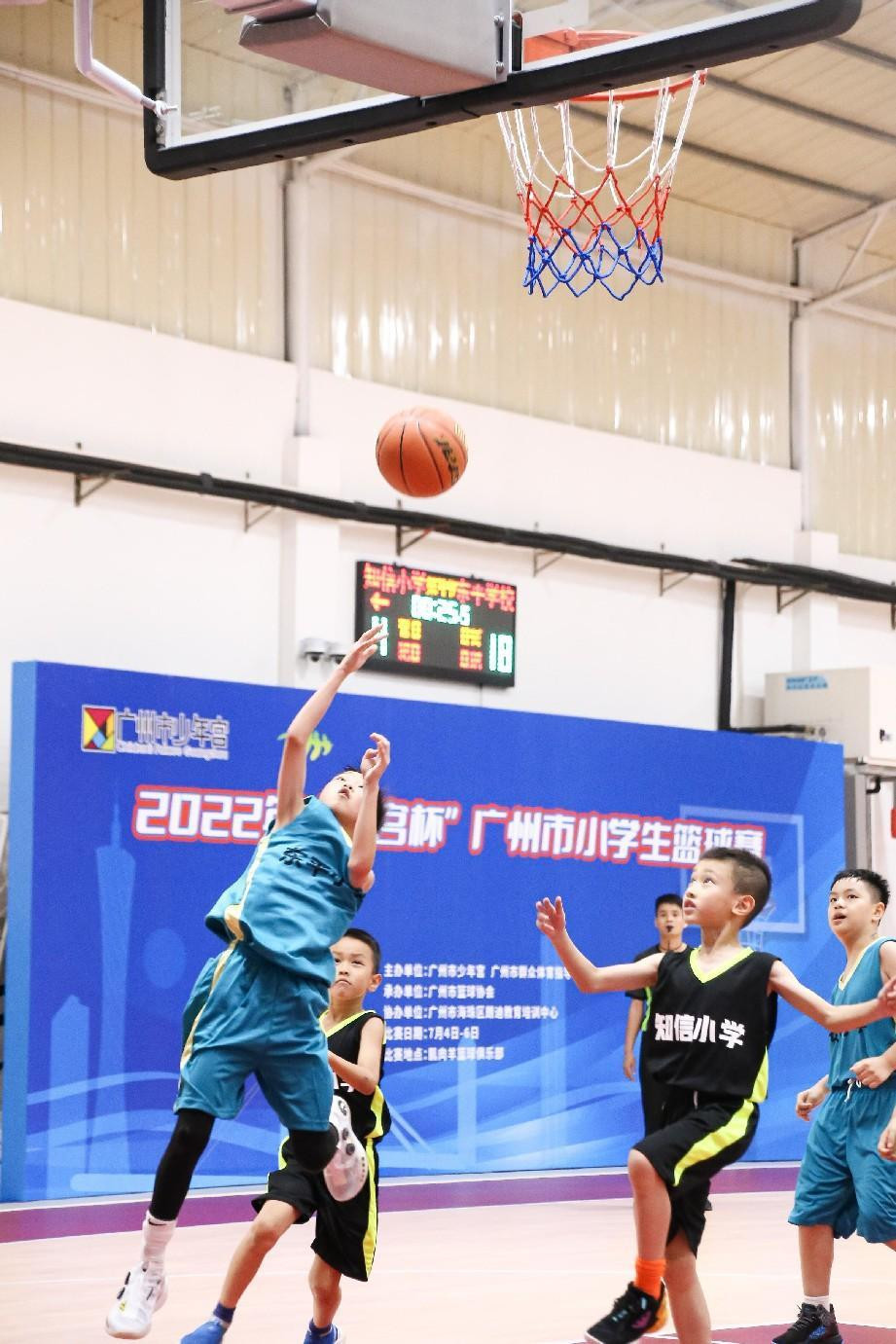 搭平台促“双减” 首届广州市小学生篮球赛开赛