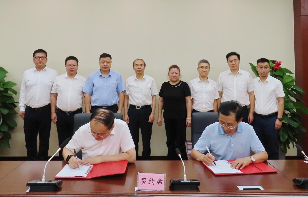 海钢集团与中建一局签订战略合作框架协议