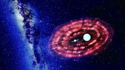 宇宙“双黄蛋”的“蛋清”看到了中澳天文学家首次发现双星共有包层演化直接证据