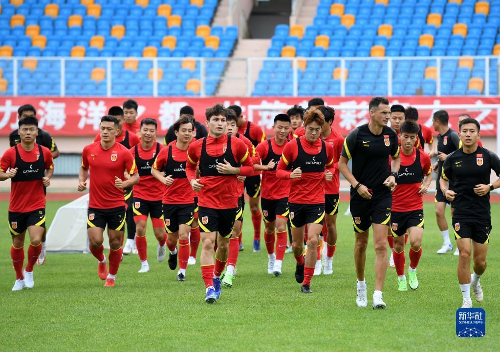 中国国家男子足球选拔队青岛集训备战