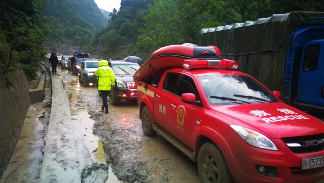 绵阳北川突发山洪造成6人死亡12人失联 抢险救援正有序进行