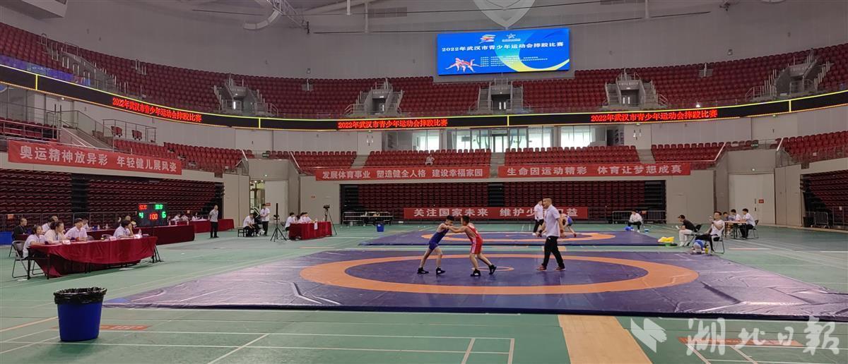 武汉市2022年青少年运动会摔跤比赛落幕 经开区代表队收获1金1铜