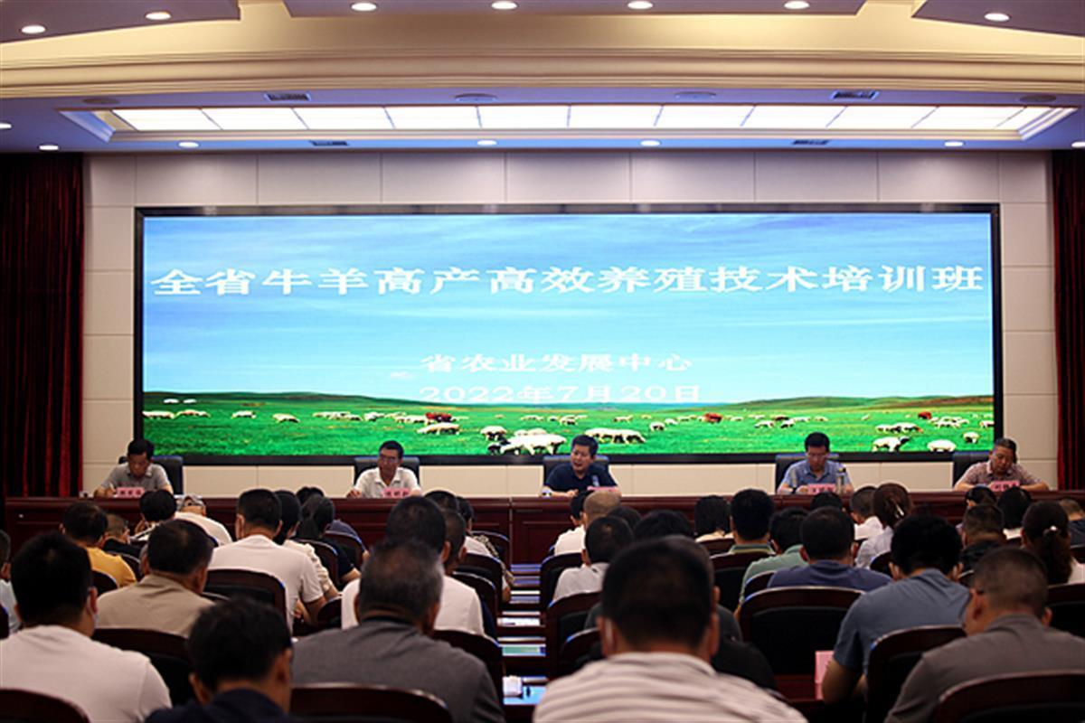 湖北省牛羊高产高效养殖技术培训在汉开班