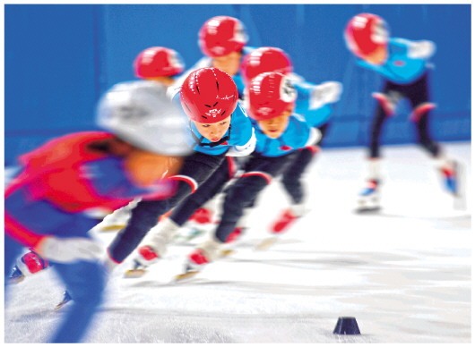 冬奥冰上训练基地变身北京市冰雪运动队大本营