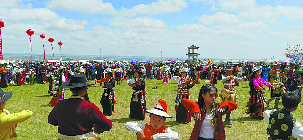 天峻草原上的盛会——海西州2022年“智阁鲁如”文化旅游节暨旅游文化推介会见闻