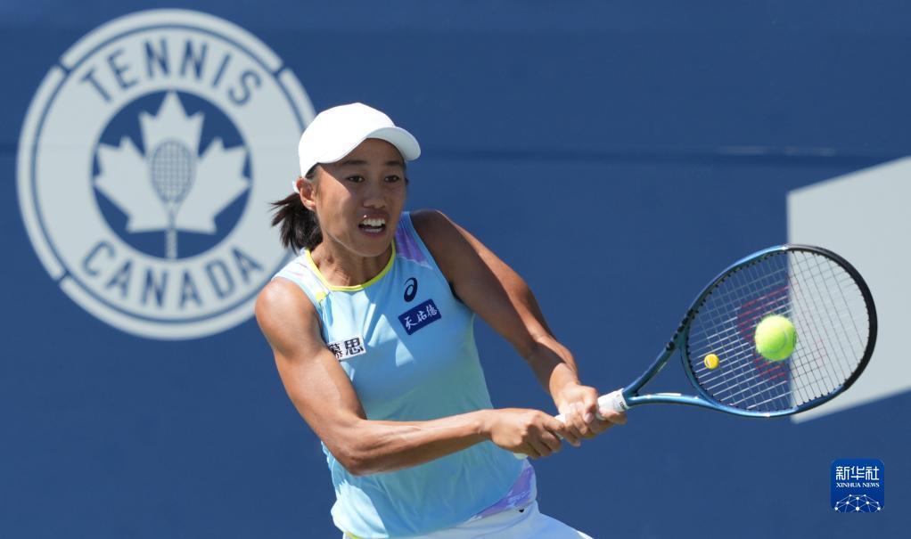 网球——加拿大国家银行公开赛：张帅止步女单第二轮