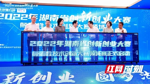 2022年湖南省创新创业大赛颠覆性技术创新大赛领域赛在常德津市举行