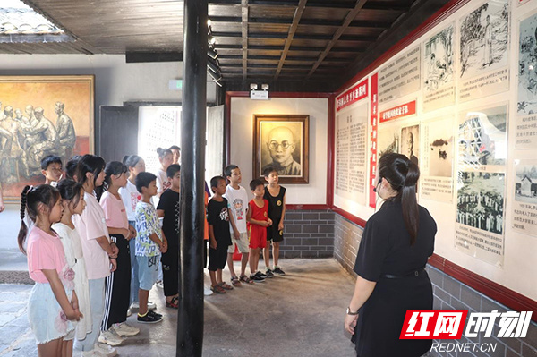 参观红色景点 体验军营生活 永州上下村孩子们的开学第一课不一般