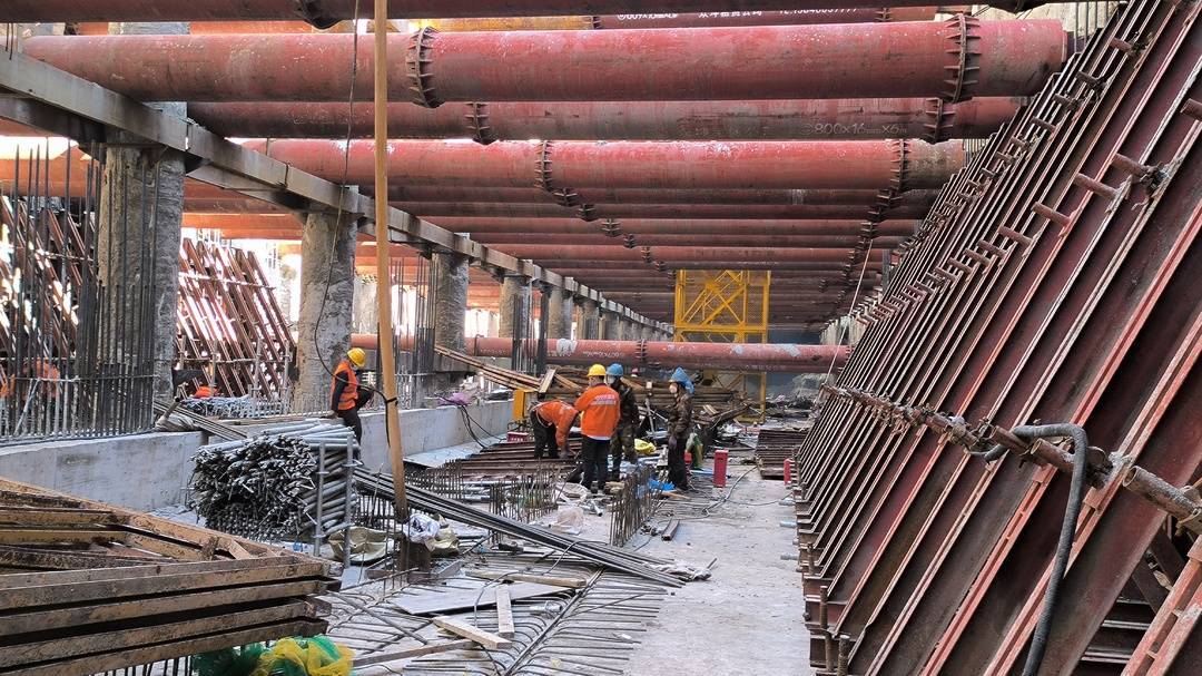 中秋佳节建设忙 哈尔滨地铁3号线二期西北环全力推进工程建设