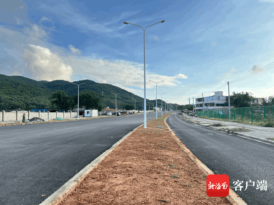 三亚学院路延伸段工程预计12月完工 建成后将有效缓解交通压力