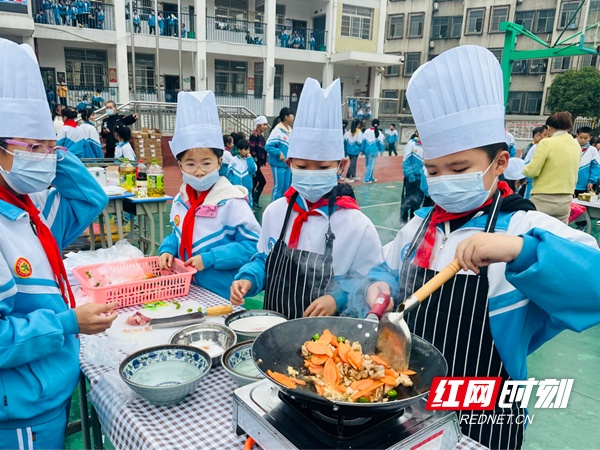 劳动创造美 技能正发“声”——湘乡市向阳学校举办首届劳动主题实践活动