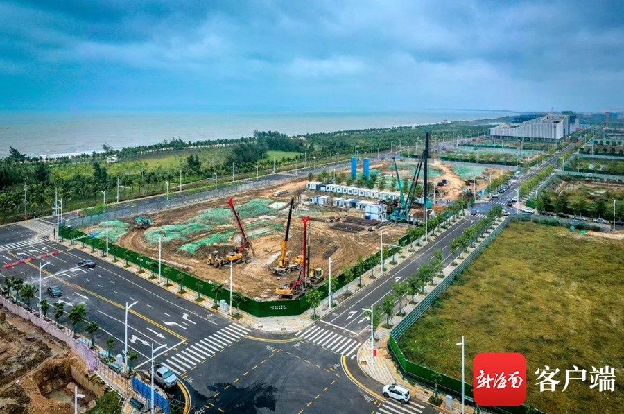对标五星级 海口江东新区恒力酒店项目正全力追进度