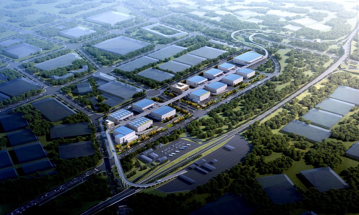 为首都及环京地区提供高品质冷链服务 北京城市副中心再添绿色低碳智慧物流港