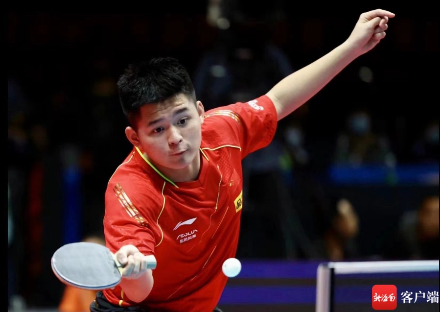 海南乒乓球小将林诗栋领衔男双、混双挺进世青赛半决赛