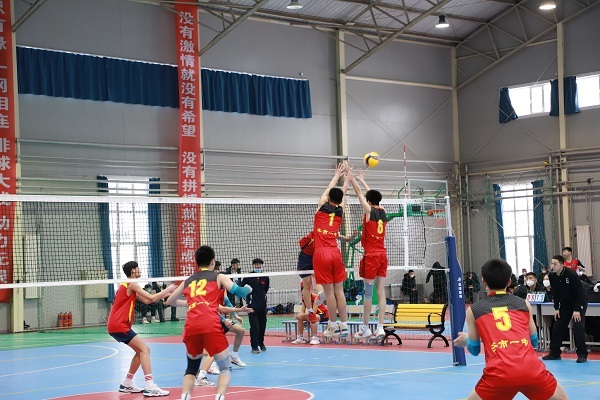 2022年度黑龙江省中学生排球锦标赛在铁力市开幕