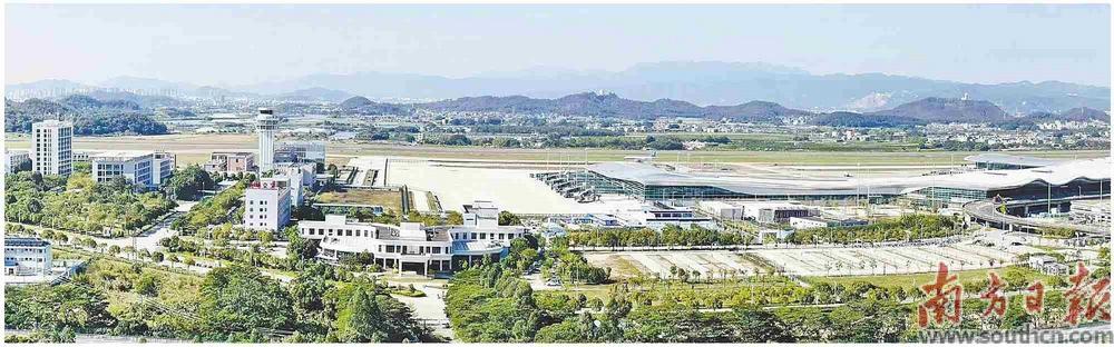 揭阳潮汕机场扩建航站楼投运