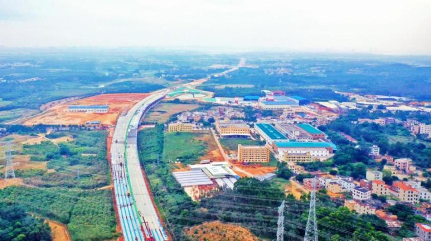 湛江机场高速一期完成全部桩基施工