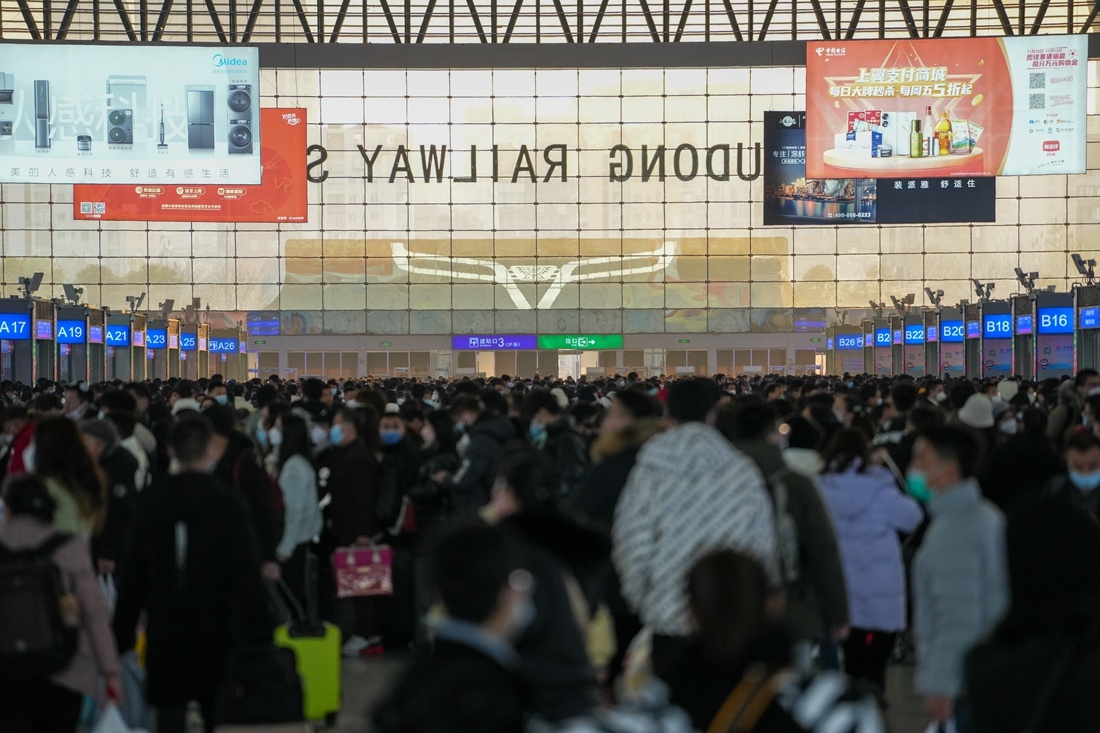 成都局集团公司春节假期累计发送旅客644.76万人 单日客流创新高