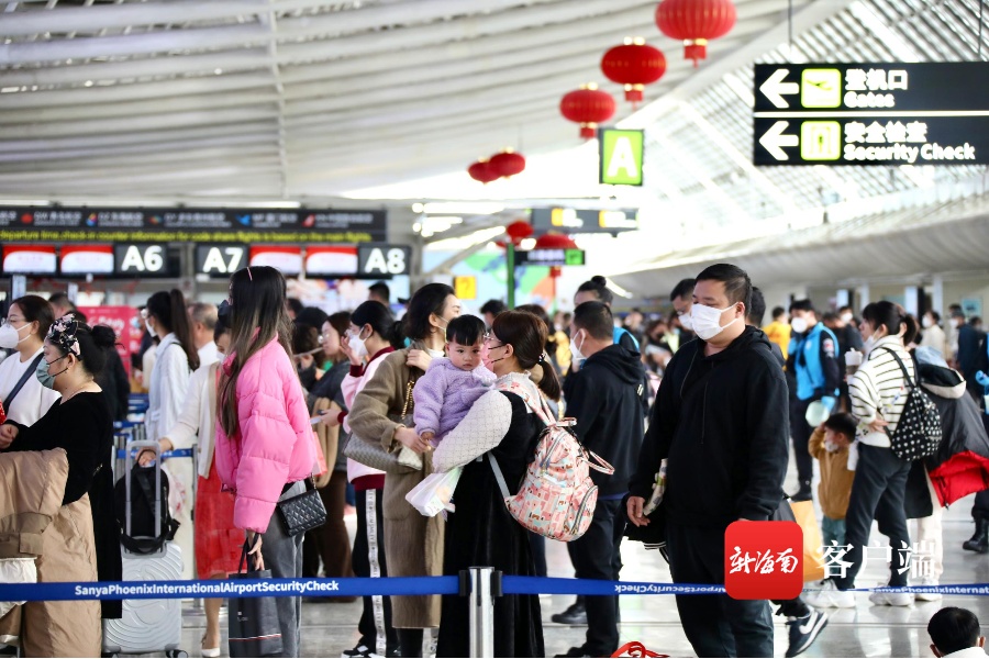 春节黄金周 三亚凤凰机场平均单架次航班载客数位居全国千万级机场首位
