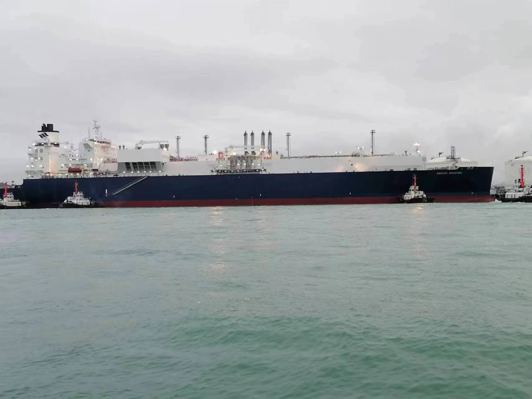 首月9船，海南LNG单月作业创历史新高