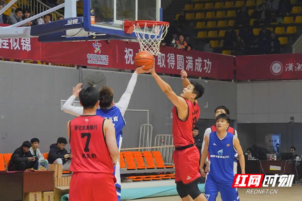 新化县代表队捧杯！湖南省县（市、区）篮球赛闭幕