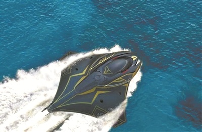阿联酋“克洛诺斯”特种潜艇 这种潜艇像“蝠鲼”