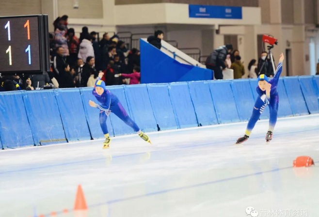 吉林省青少年速度滑冰锦标赛举行