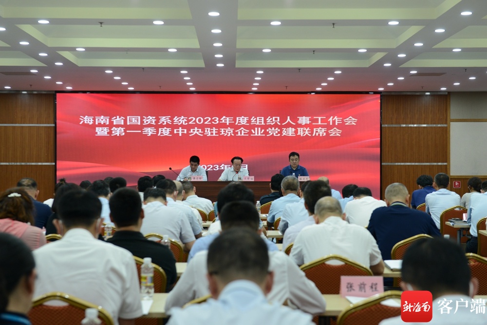 海南省国资系统召开2023年度组织人事工作会