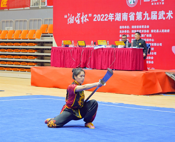 湖南省第九届武术（套路、散打）大赛在新化举行