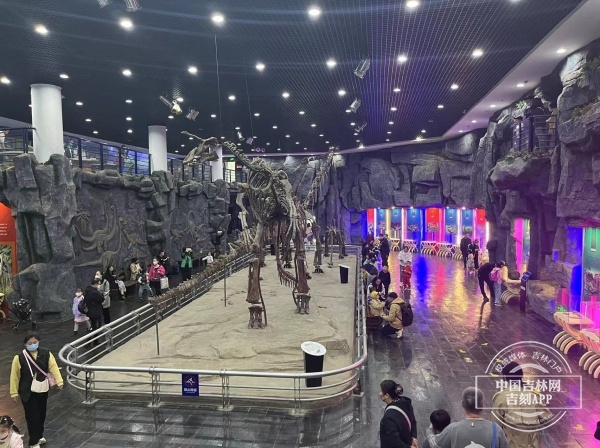 吉林省自然博物馆化石世界展厅临时关闭
