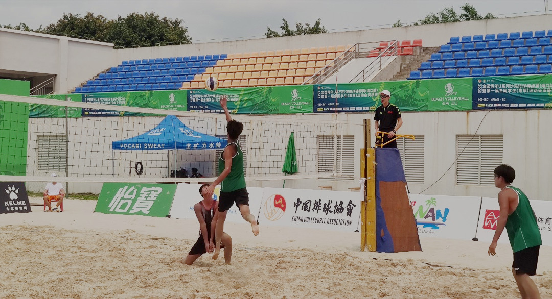 海南15支沙排队闯进2023全国青年U系列沙滩排球锦标赛（海口站）16强