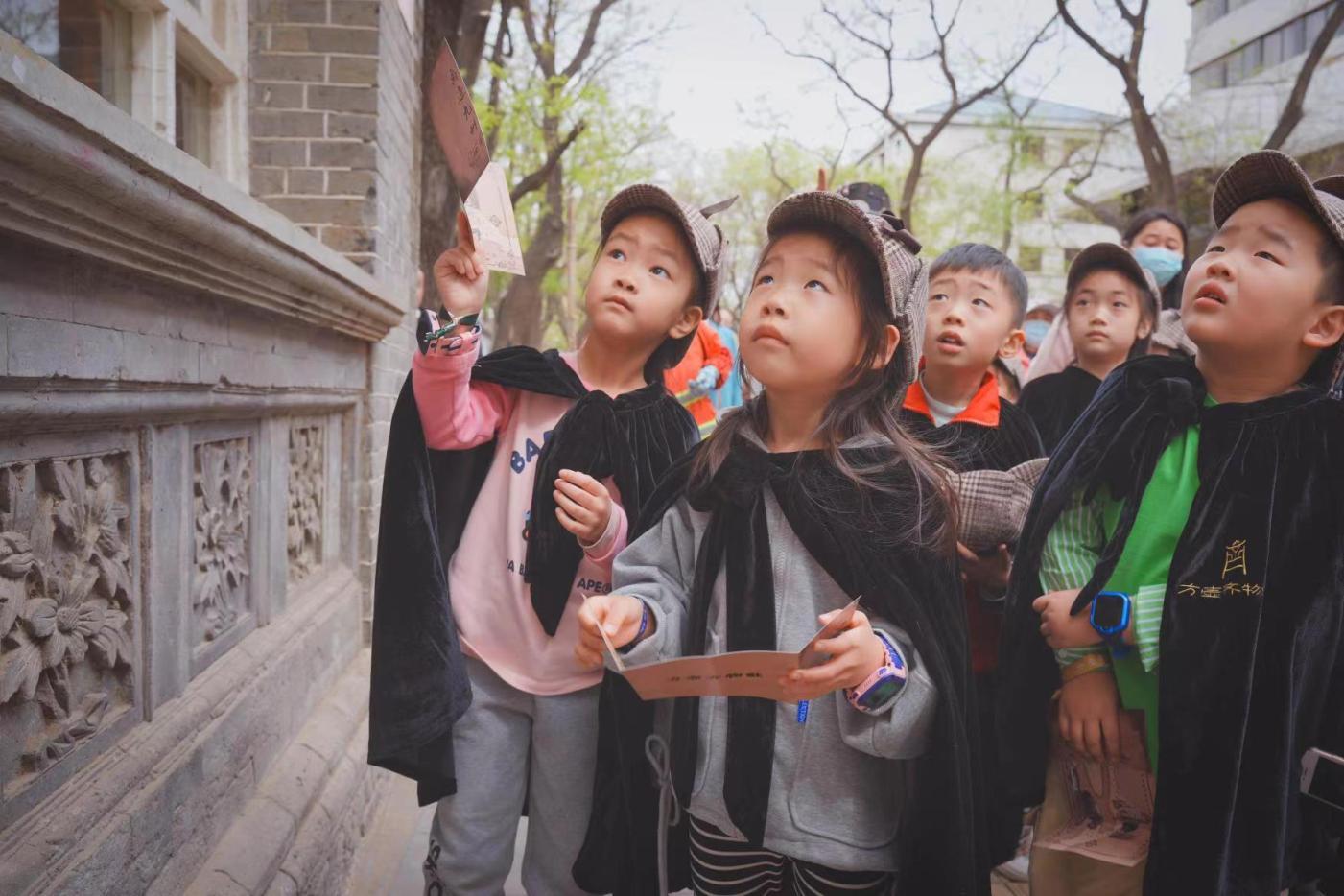 北京：东交民巷比利时使馆旧址里，孩子们研学探秘感受爱国精神