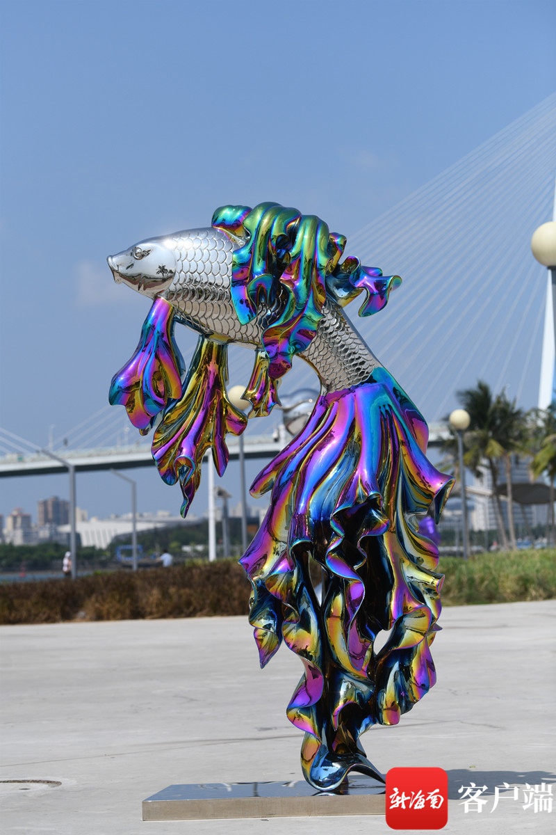 2023年海口城市雕塑艺术节启幕 为市民游客献上最美的“海天艺色”