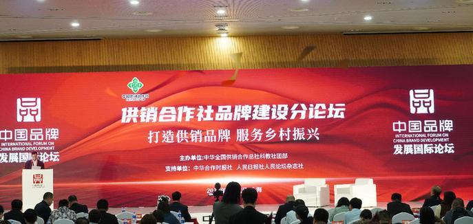 2023年中国品牌发展国际论坛供销合作社品牌建设分论坛在上海举行